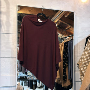 Basic Knit Poncho