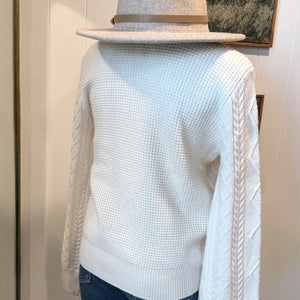 Cozy Cableknit Pullover