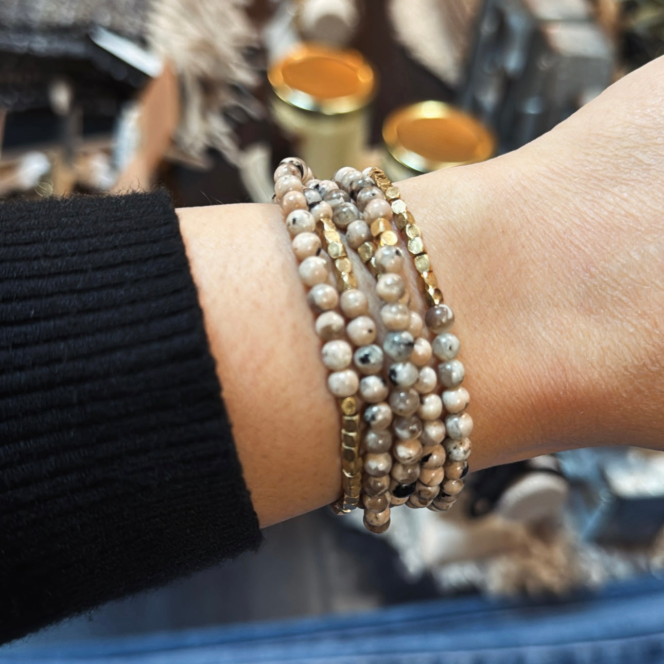 Stone Wrap Bracelet
