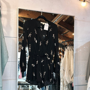 Floral LS Romper