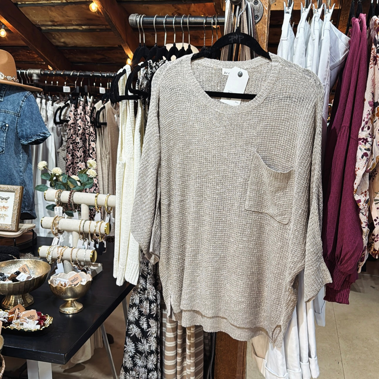 Dolman/Pocket Pullover