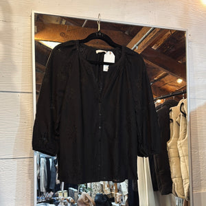 LuxeLace Blouse