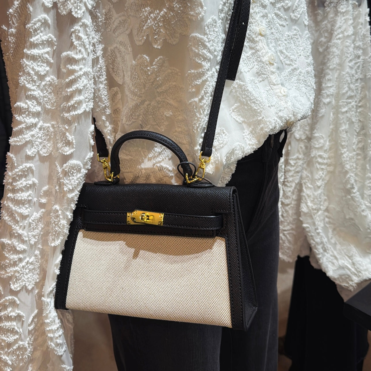 MiniKelly Crossbody - TwoTone