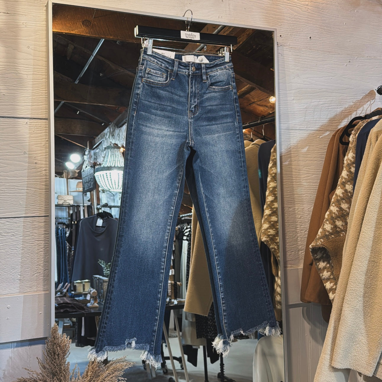 HR Kickflare Jeans Distressed