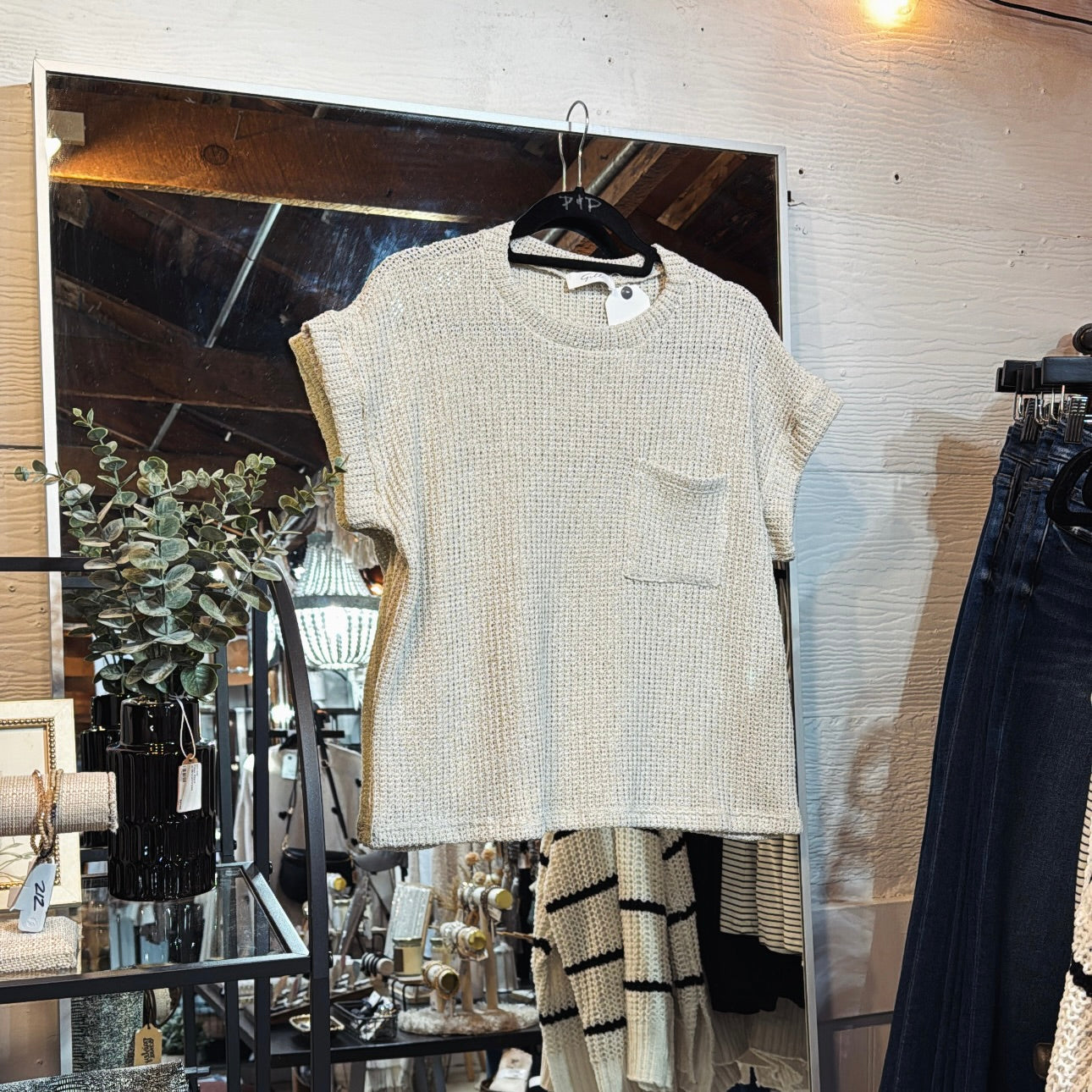 SS Pocket/Cuff Top