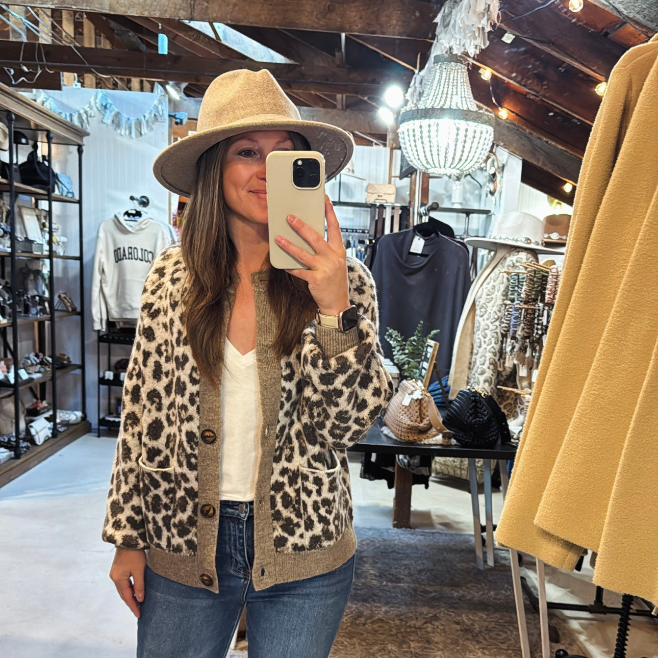 Leopard Cardigan