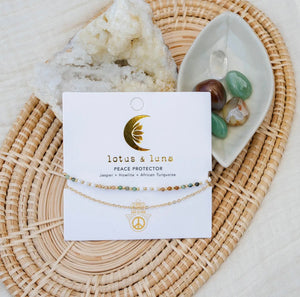 NaturalStone Layered Bracelet