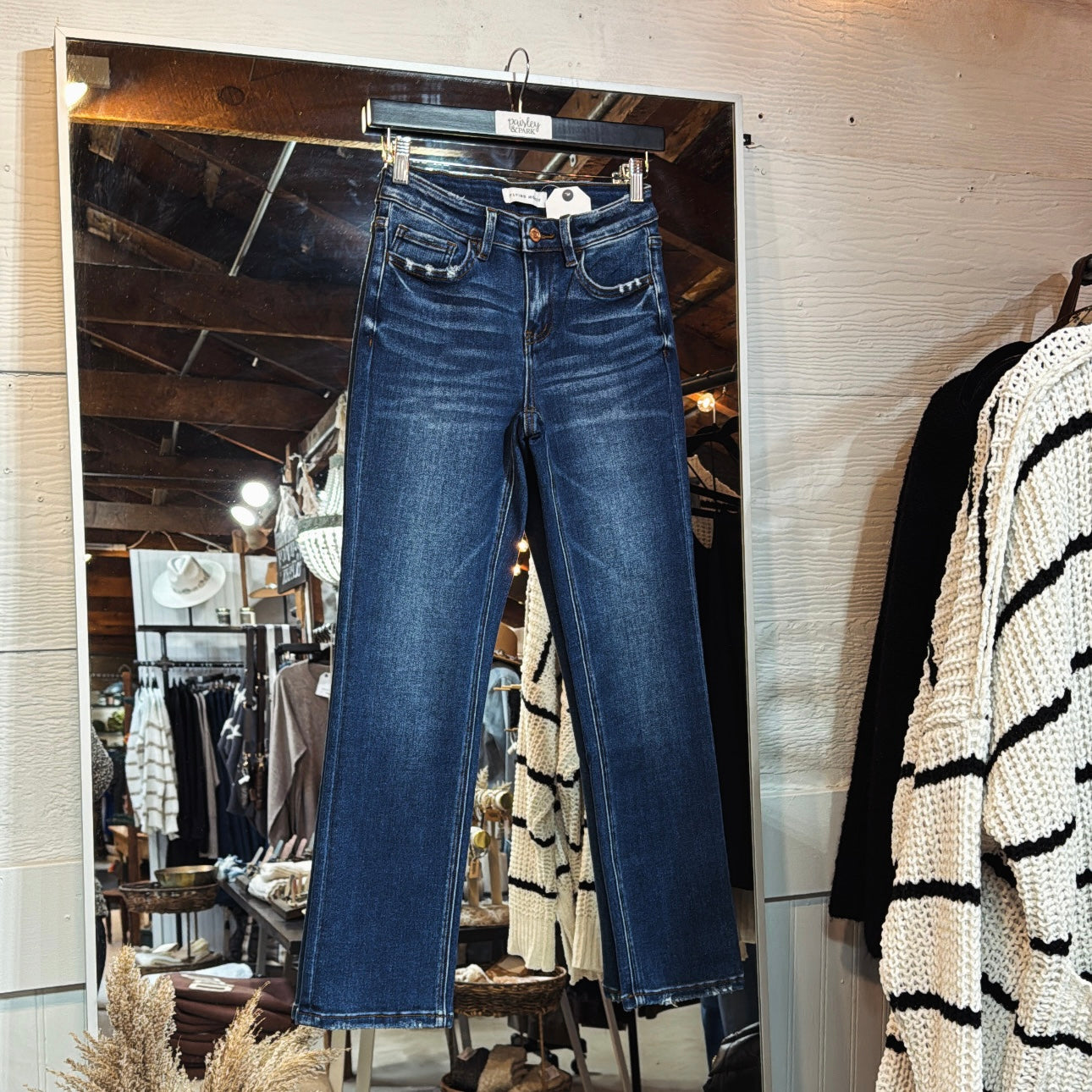 MR SlimStraight Ankle Jeans