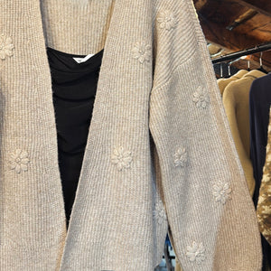 Floral Sleeve Cardigan