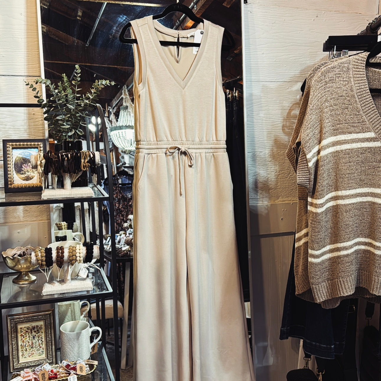 Modal Wideleg Jumpsuit
