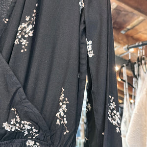 Floral LS Romper