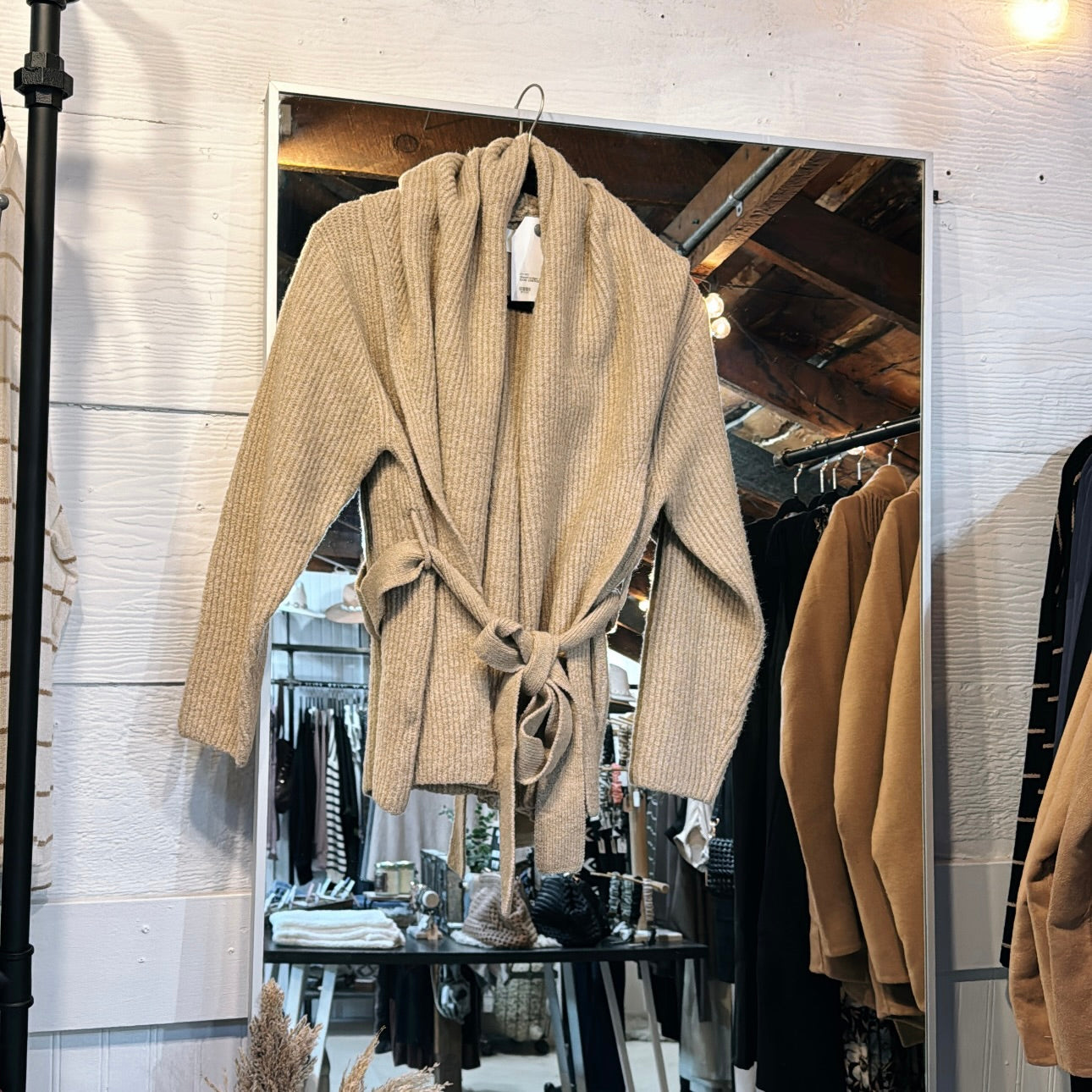 Shawl Cardigan w/Belt