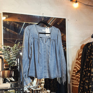 Rae Chambray Blouse