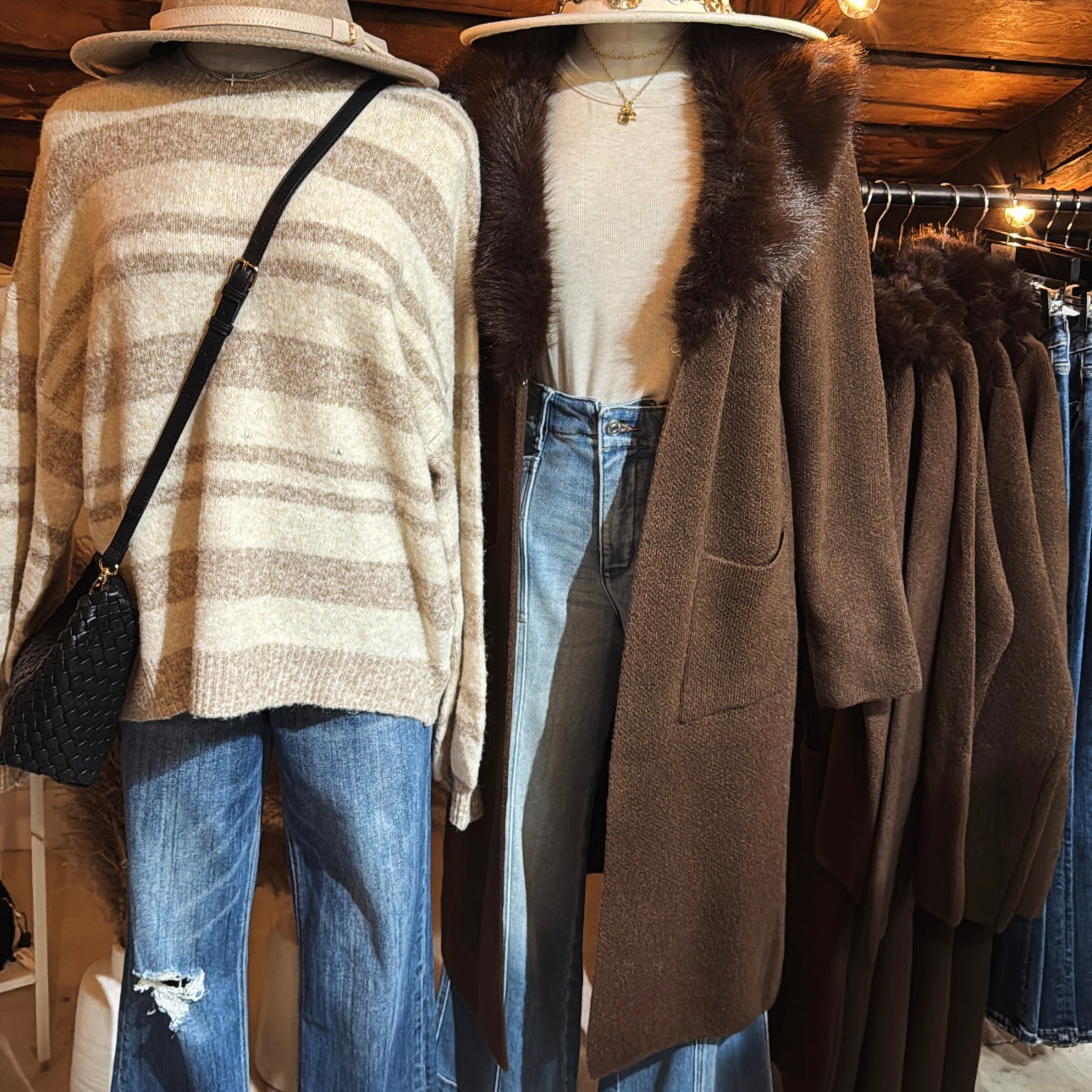FurCollar Cardigan