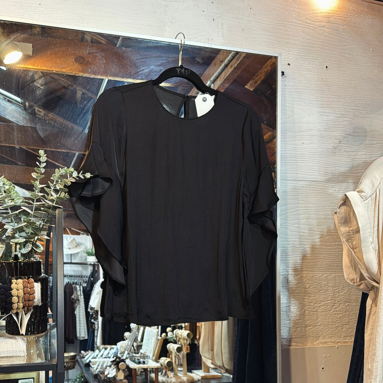 RuffledSleeve Blouse