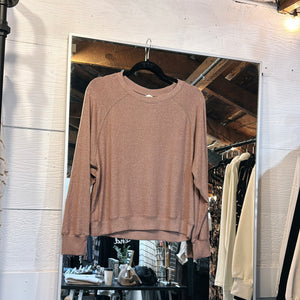 Brushed Dolman Slv Top