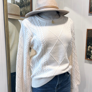 Cozy Cableknit Pullover