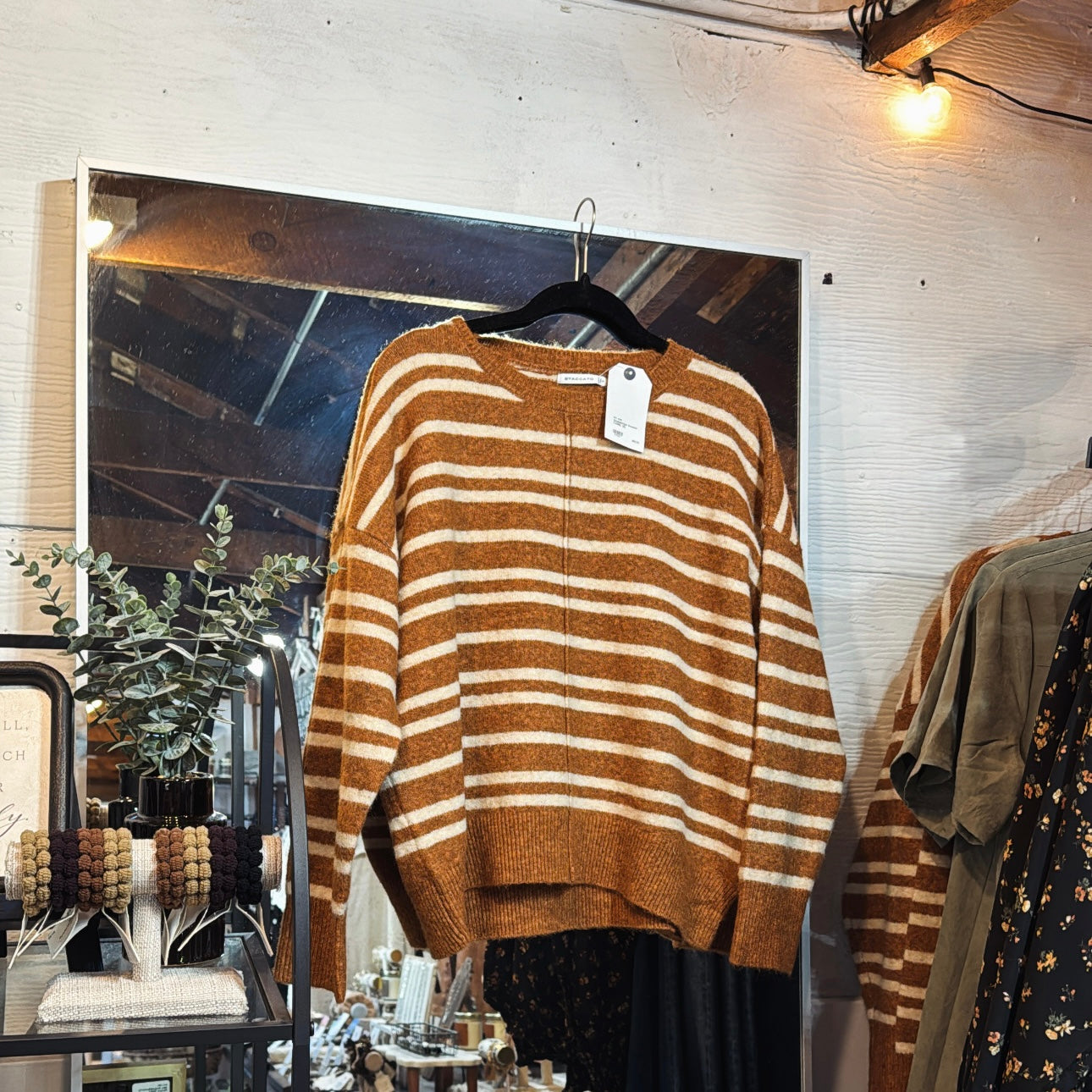 DoubleStripe Sweater