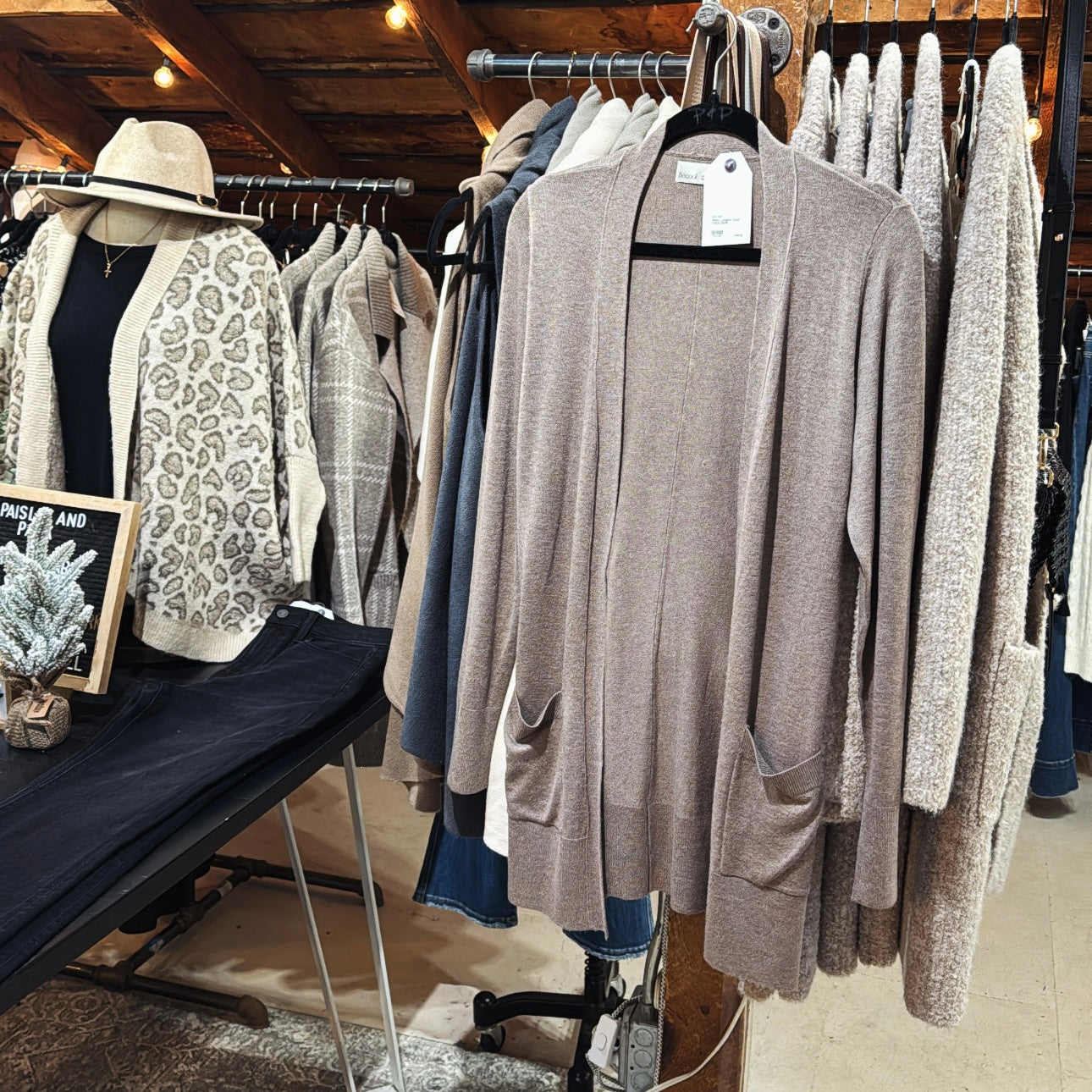 Basic Longline Cardi - Coco