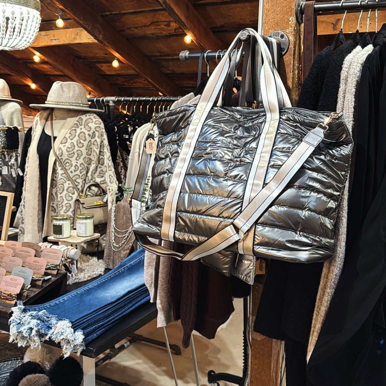 Puffer Weekender Tote