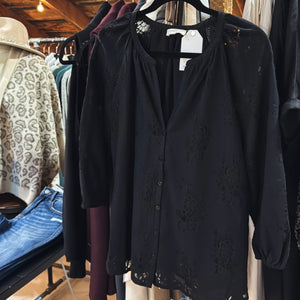 LuxeLace Blouse