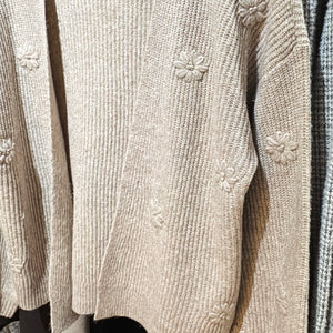 Floral Sleeve Cardigan