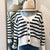 Knitted Stripe Cardigan