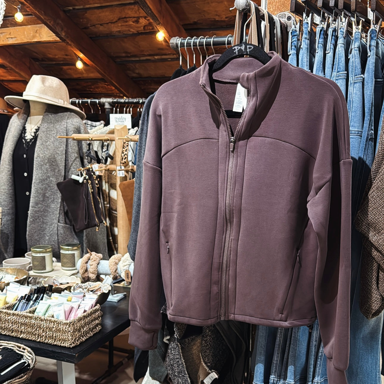 Sandwash Zip Jacket
