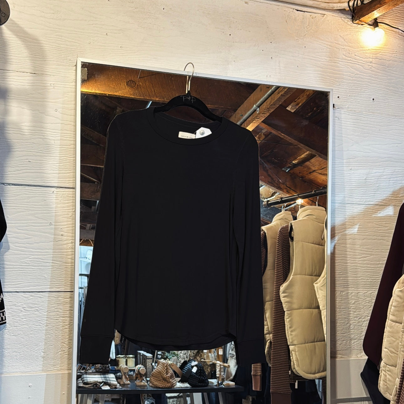 Stacy LS Top - Black