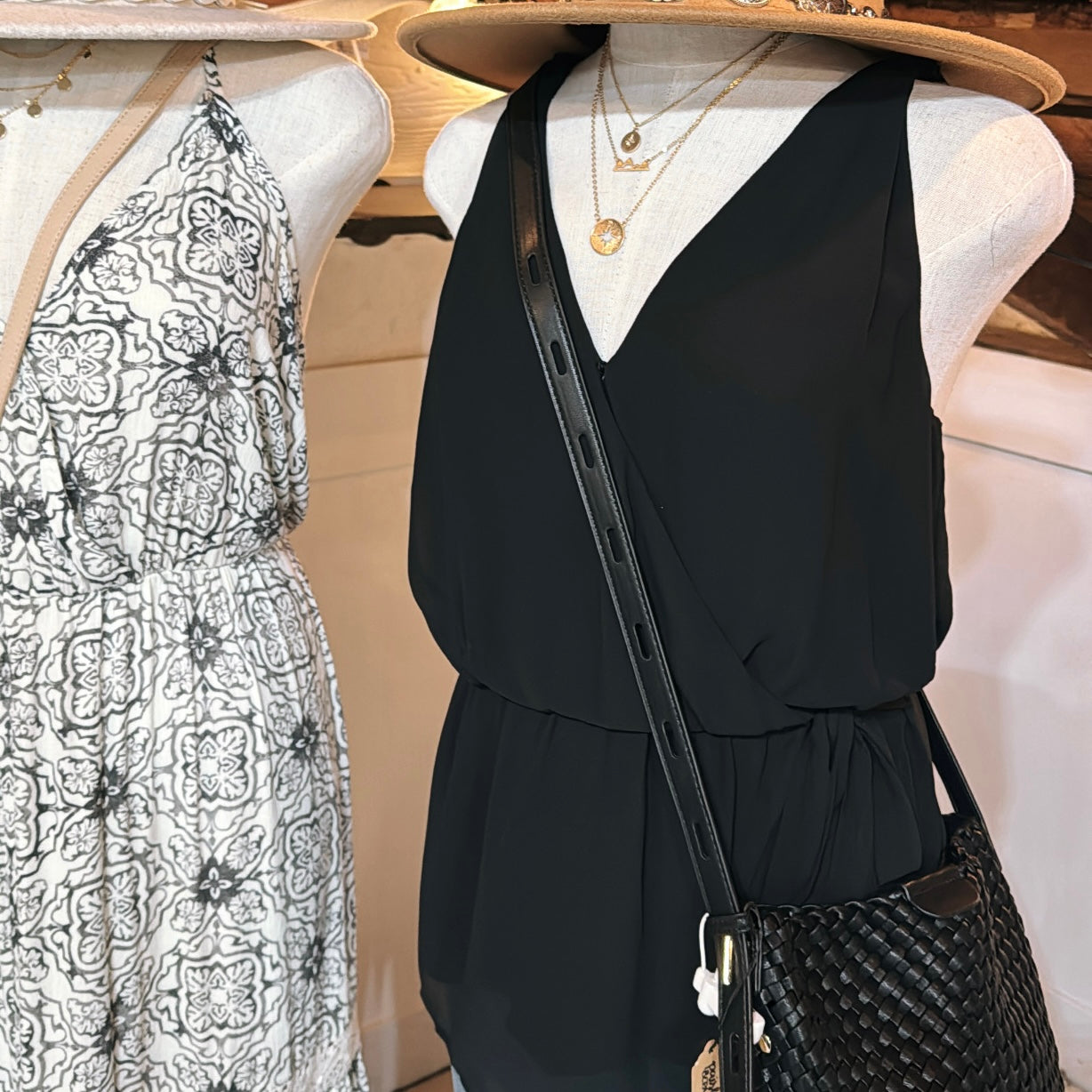 Peplum Wrap Tank