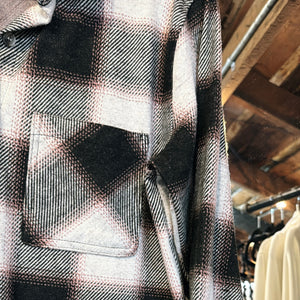 Saja Flannel - White Rose