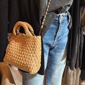 Mini Woven Crossbody