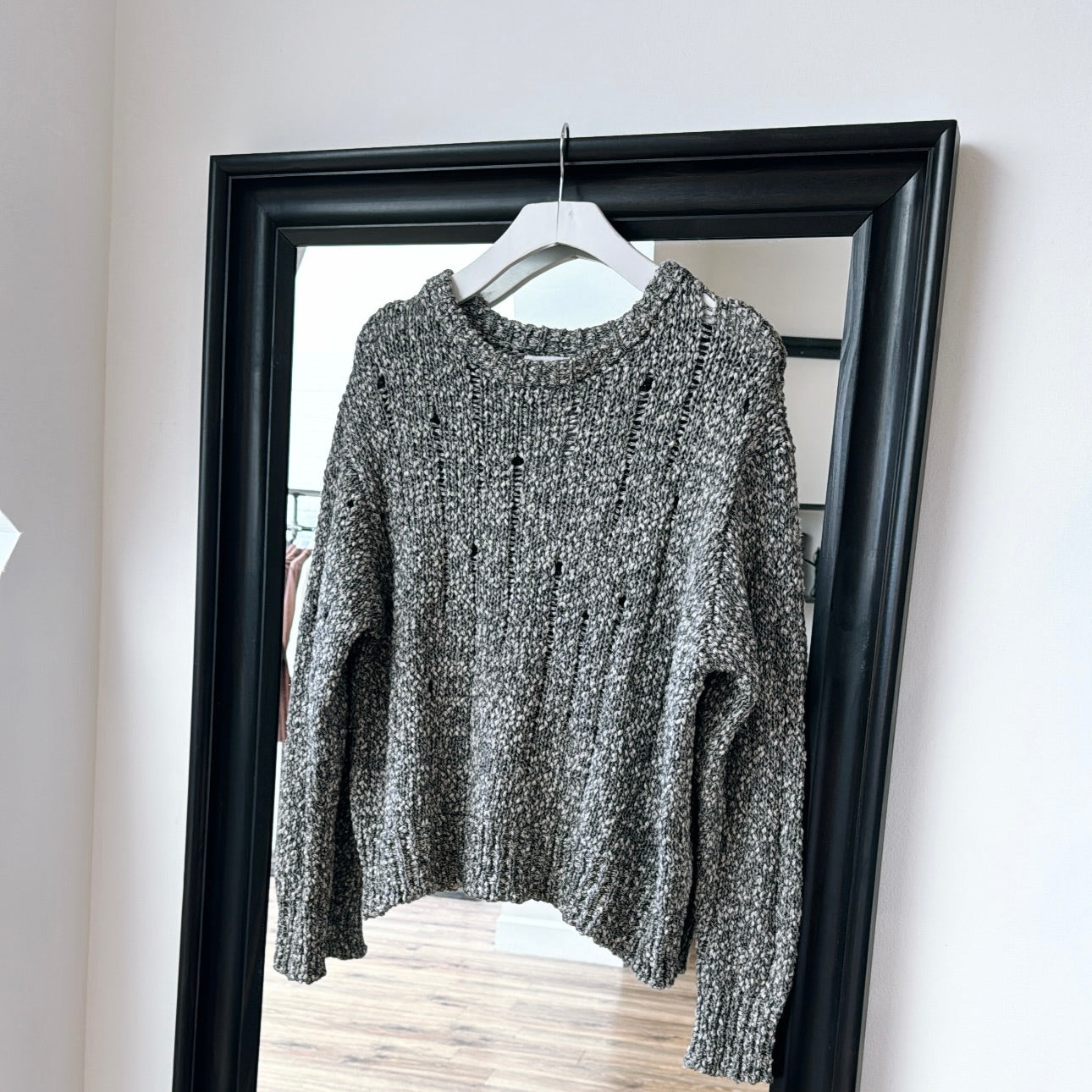 Knit Holey Pullover