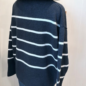 Stripe Dolman Sweater