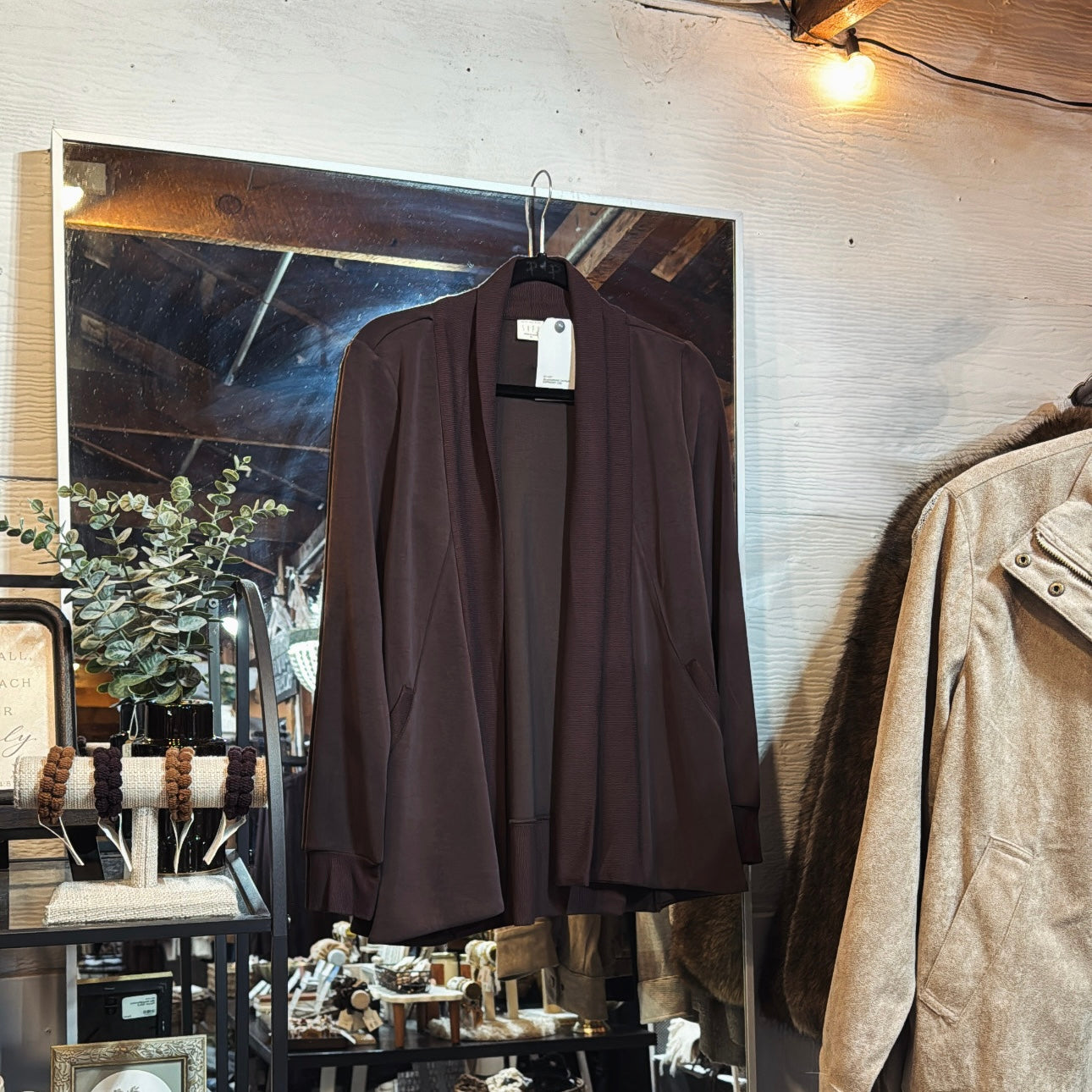 Brushed Modal Cardigan