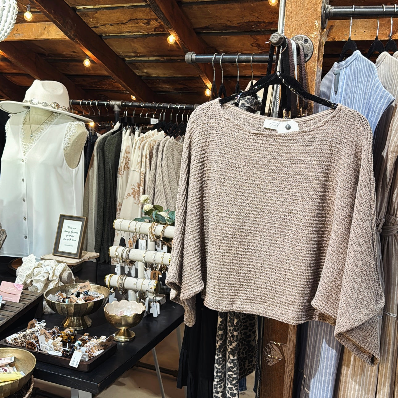 Boatneck/Batwing Top