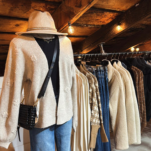 Floral Sleeve Cardigan