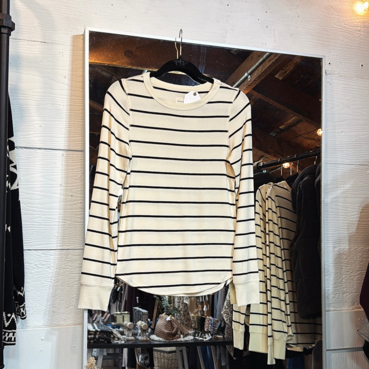 Stacy LS Top - Stripe