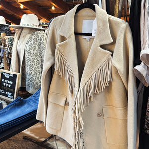 Fringe Knit Coatigan