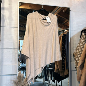 Basic Knit Poncho