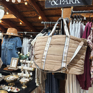 Puffer Weekender Tote