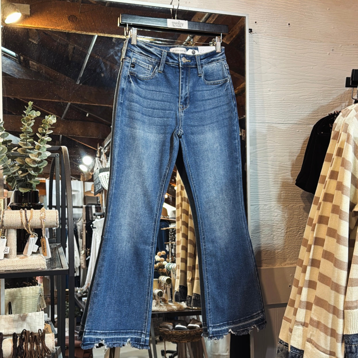 ReleasedHem Kickflare Jeans