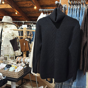 Textured Turtleneck