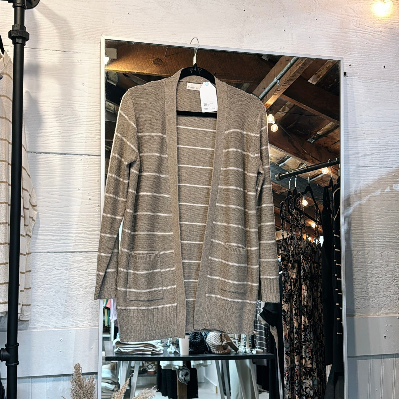 Classic Stripe Cardigan