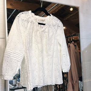 Eyelet Blouse