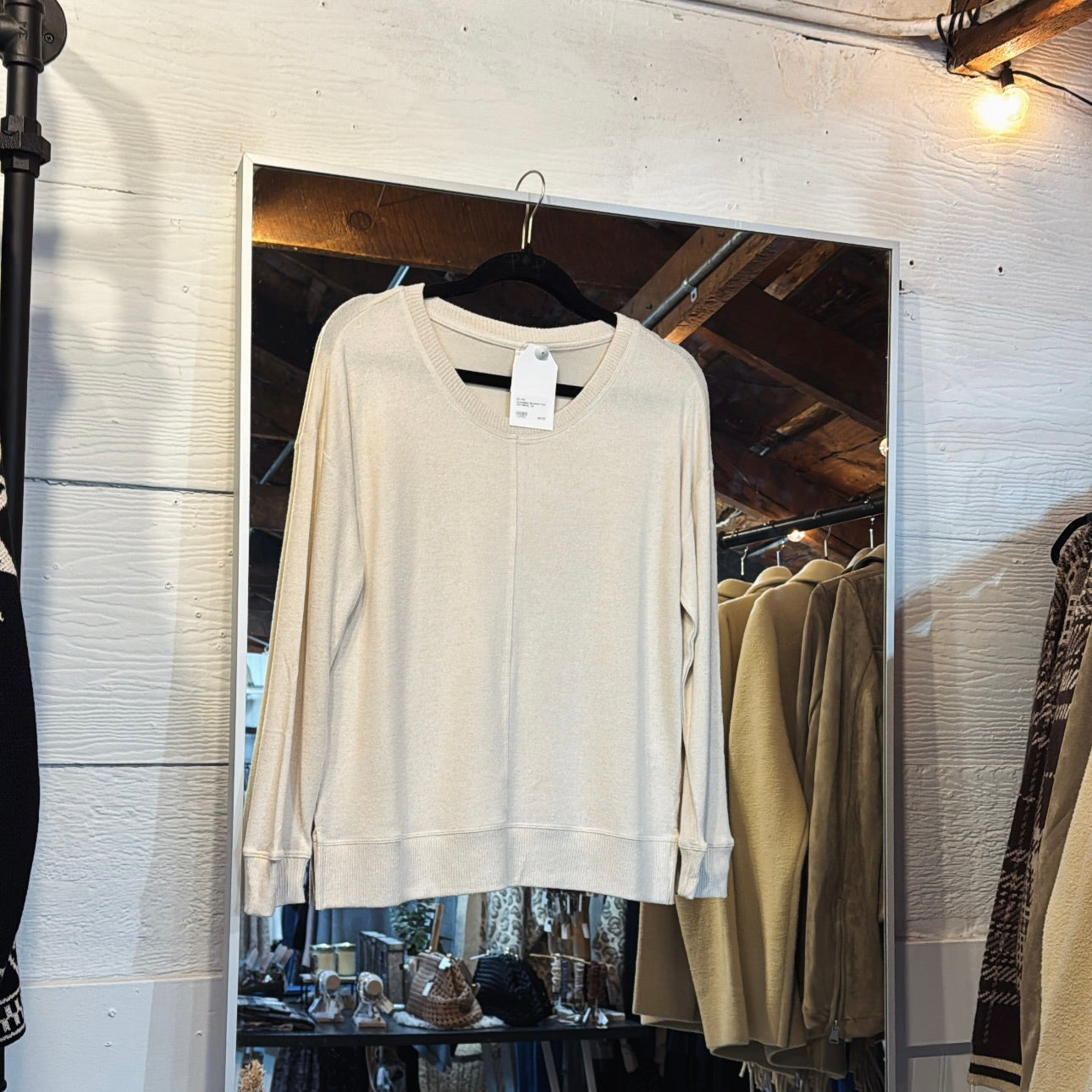 Crewneck Brushed Top