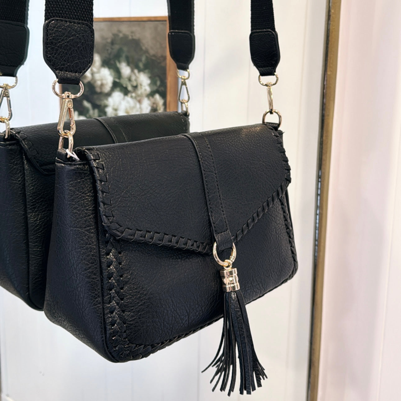 Tassel Saddle Bag