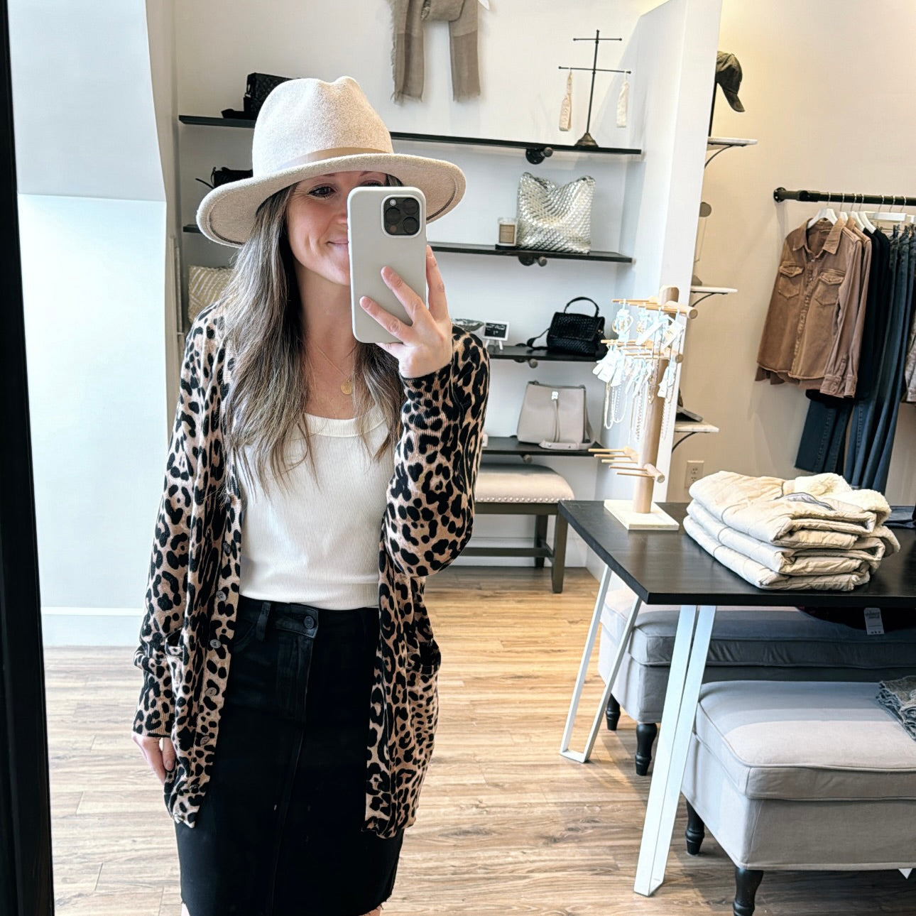 Leopard Cardigan