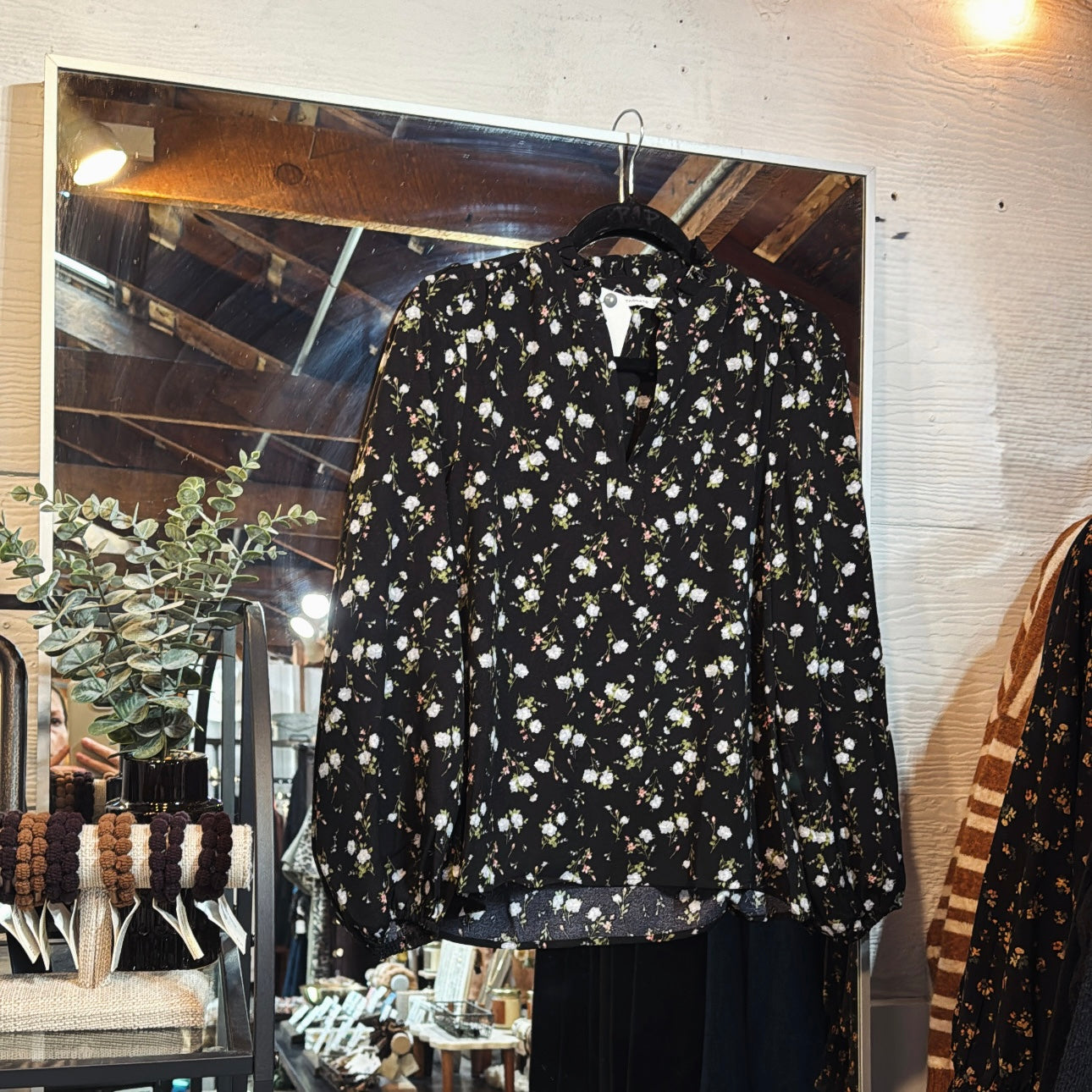 Frill&Floral Blouse