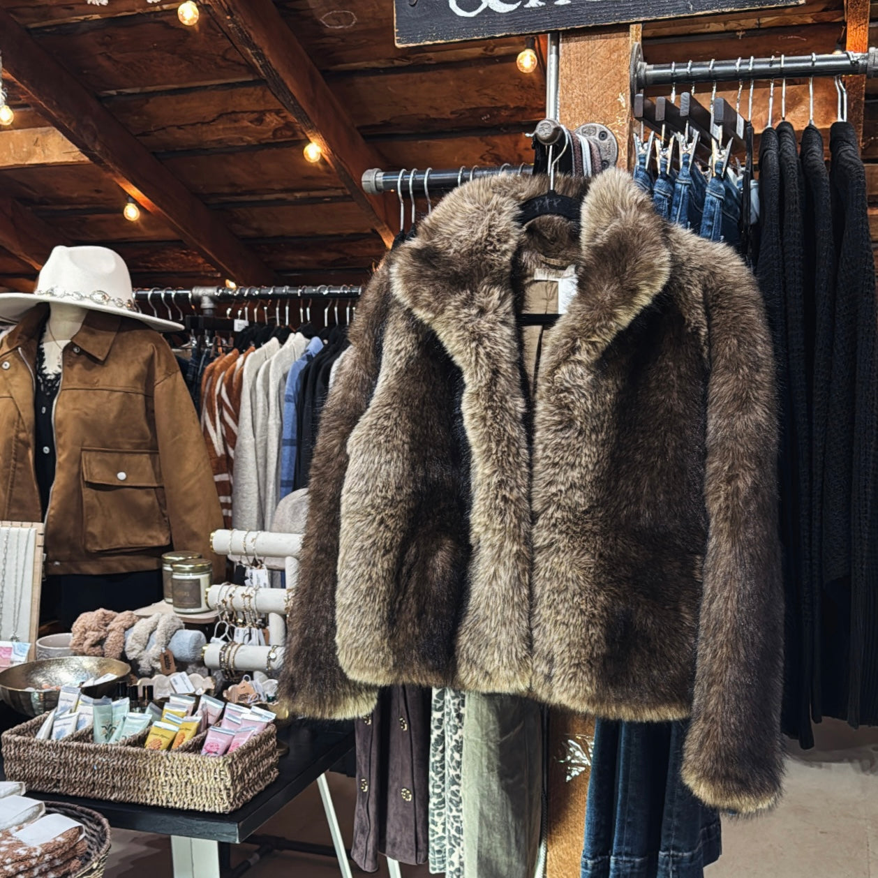 Luxe FauxFur Coat